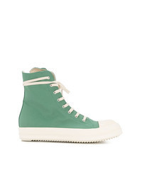 Mint Canvas High Top Sneakers