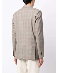 Paul Smith Single Breasted Check Wool Blazer