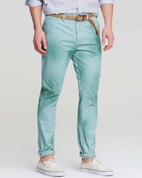 Scotch & Soda Belted Relaxed Fit Chino Pants