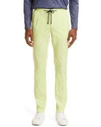 Canali Chinos In Green At Nordstrom