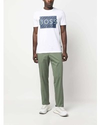 BOSS Cotton Stretch Chino Trousers
