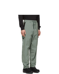 Stone Island Shadow Project Green Articulation Tunnel Trousers