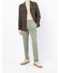 Man On The Boon. Mid Rise Gart Dyed Chinos