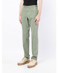 Man On The Boon. Mid Rise Gart Dyed Chinos