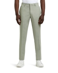 River Island Pistachio Stretch Dress Pants In Light Green At Nordstrom