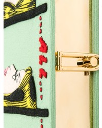 Olympia Le-Tan Its All Over Strapped Book Clutch