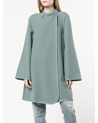 Chloé Collarless A Line Coat