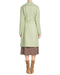 Rochas Wool Coat With Cashmere