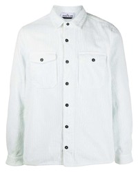 Stone Island Classic Collar Cotton Shirt