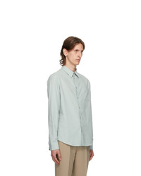 Kenzo Green Corduroy Slim Fit Shirt