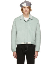 Mint Corduroy Shirt Jacket