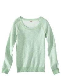 Charter Ventures Ltd. Mossimo Supply Co Juniors Scoop Neck Sweater Perfect Mint Xs
