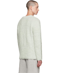 AMOMENTO Green Crewneck Sweater