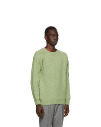 Harmony Green Shaggy Sweater