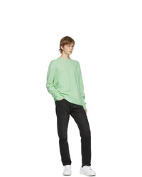 Acne Studios Green Wool And Cashmere Sweater