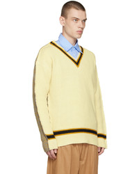 Marni Multicolor Paneled Sweater