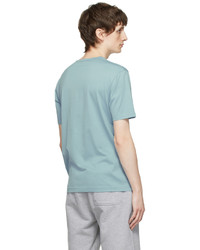 Sunspel Blue Cotton T Shirt