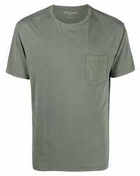 Officine Generale Chest Pocket Crewneck T Shirt
