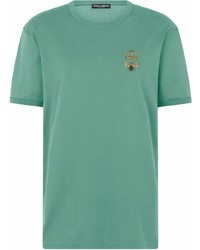 Dolce & Gabbana Crown Embroidered T Shirt