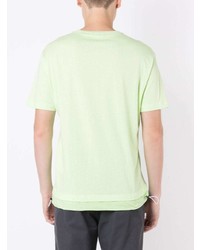 Ea7 Emporio Armani Drawstring Cotton T Shirt