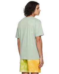 McQ Green Jack Branded T Shirt
