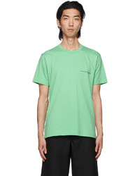 Comme Des Garcons SHIRT Green Logo T Shirt