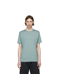 Sunspel Green Pima Cotton Classic T Shirt