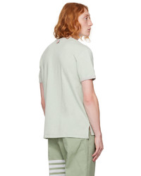Thom Browne Green Ringer T Shirt