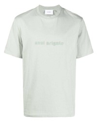 Axel Arigato Logo Embossed Cotton T Shirt