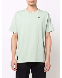McQ Logo Embroidered Cotton T Shirt
