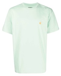 Carhartt WIP Logo Embroidered T Shirt