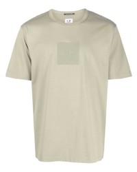 C.P. Company Logo Patch Cotton Jersey T Shirt