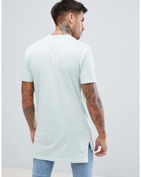 Soul Star Long Line Fade Out Pastel T Shirt