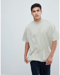 ASOS DESIGN Oversized Turtle Neck T Shirt