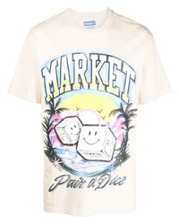 MARKET Pair Of Dice Cotton T Shirt