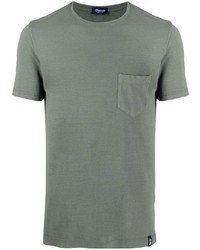 Drumohr Pocket Cotton T Shirt
