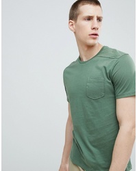 United Colors of Benetton Pocket T Shirt In Khaki