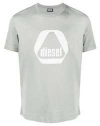 Diesel Round Neck Short Sleeve T Shirt
