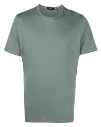 Theory Solid Colour Crewneck T Shirt