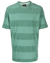 PS Paul Smith Stripe Pattern Short Sleeve T Shirt