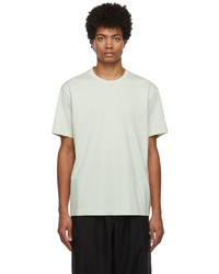 Y-3 Taupe Back Logo T Shirt