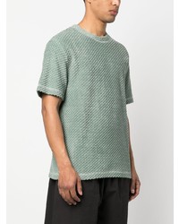 Jil Sander Textured Drop Shoulder T Shirt