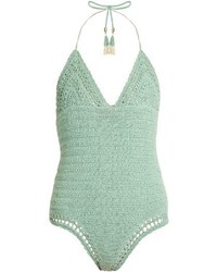 Mint Crochet Swimsuit