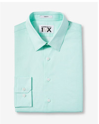 Express Extra Slim Fit Easy Care Micro Dot 1mx Dress Shirt