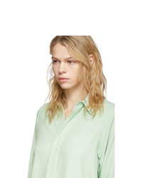 AMI Alexandre Mattiussi Green Oversized Shirt