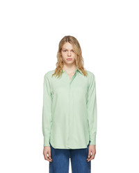 AMI Alexandre Mattiussi Green Oversized Shirt