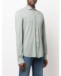 Boglioli Plain Button Down Shirt