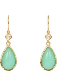 Irene Neuwirth Gemstone Double Drop Earrings Colorless