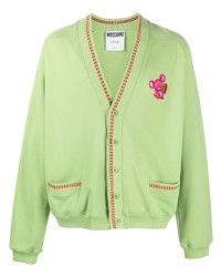 Moschino Embroidered Button Down Cardigan
