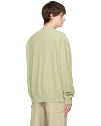 thisisneverthat Green Embroidered Cardigan
